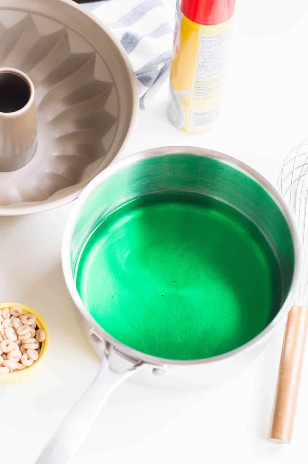 Ingredients for Aunt Bethany's Jello Mold