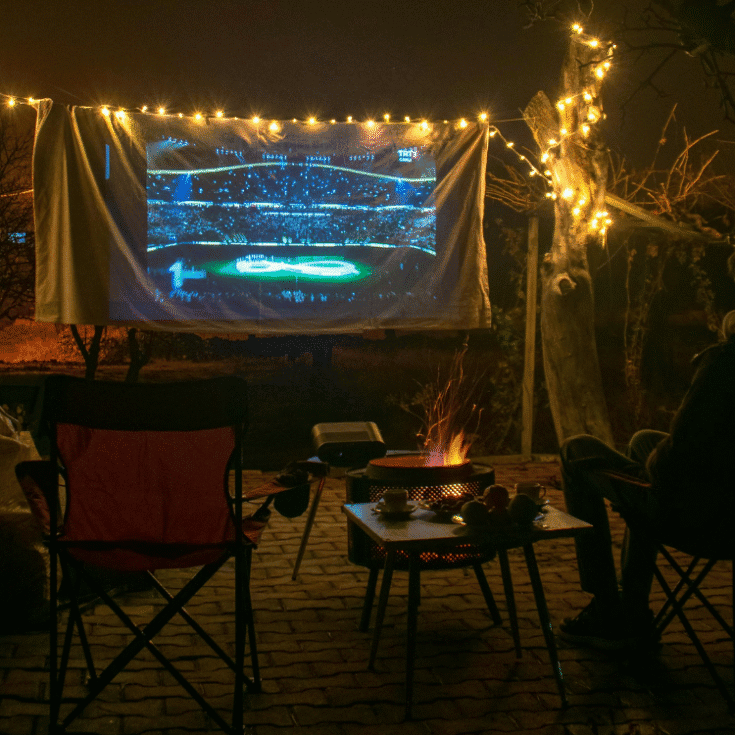 How to Create a Backyard Movie Night Under the Stars