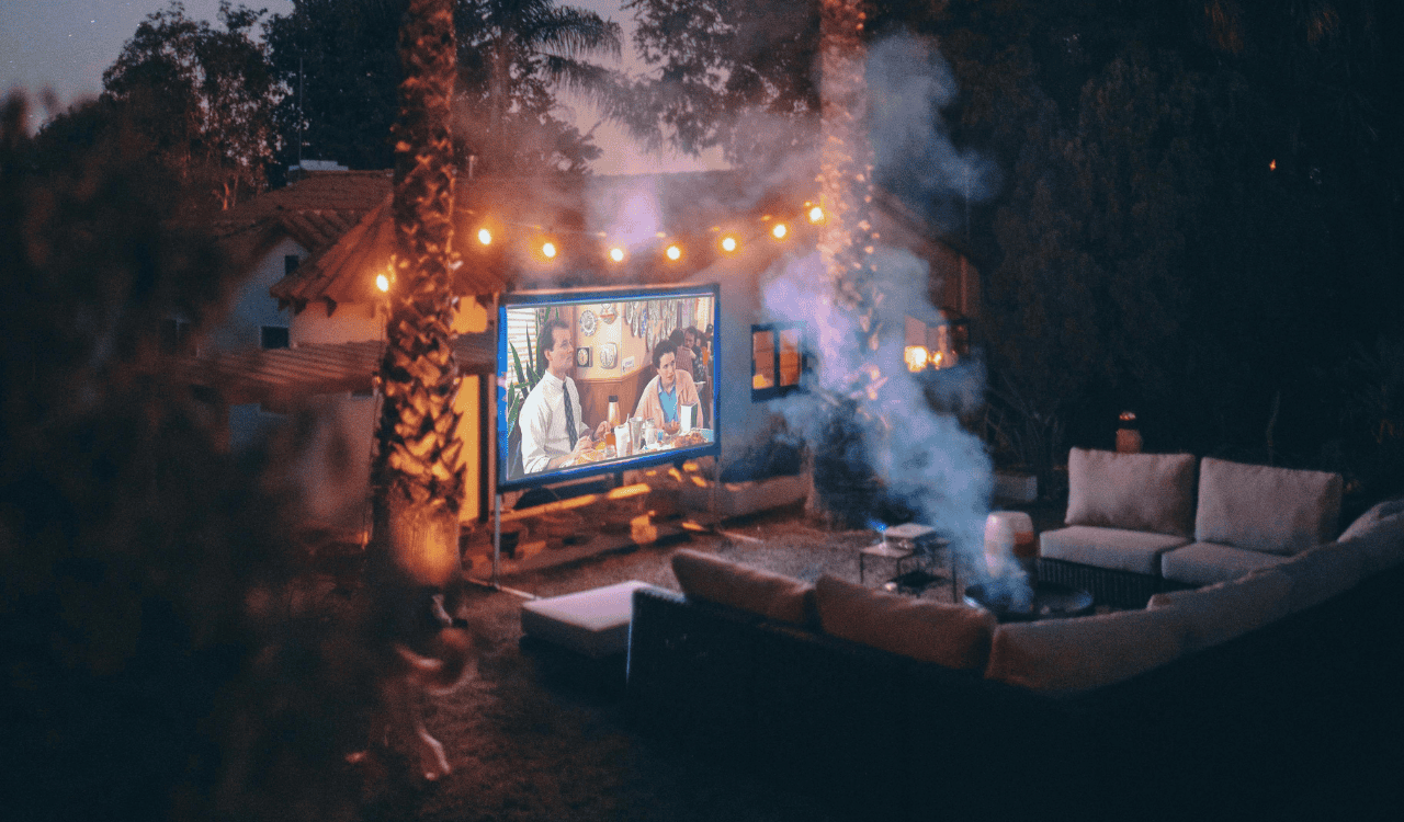 Backyard "Starlight" Cinema