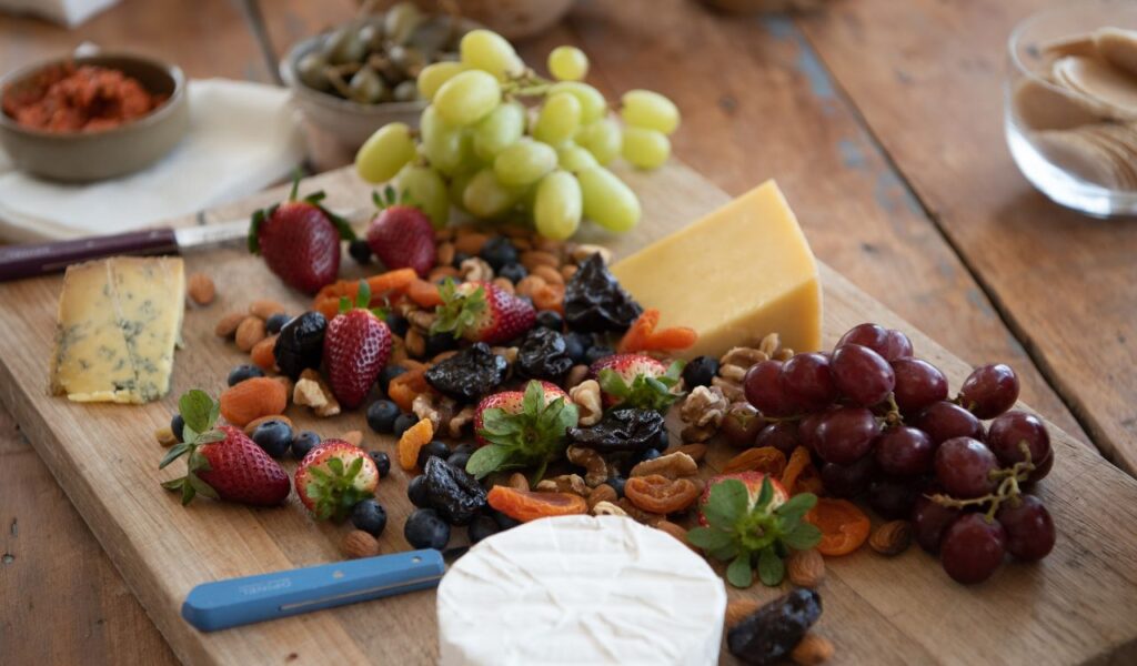 Balancing with Fresh and Dried Fruits